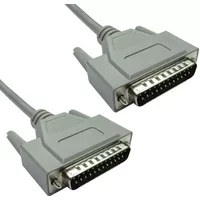 Cables Direct SL-105 serial cable Beige 5 m 25-p M