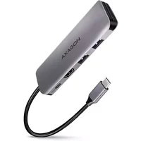 Axagon HMC-5 USB 3.2 Gen 1 hub, 2x USB-A, HDMI, SD/microSD, PD 100W, 20cm USB-C cable