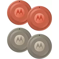 Motorola Moto Tag 2 - Universal Finder Green & Orange (4 Pack)