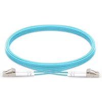 Origin Storage LC-LC OM4 Fibre Optic Cable Multimode Duplex Aqua 2m