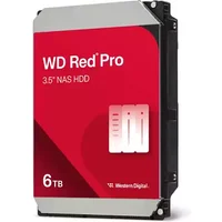 Western Digital Red Pro internal hard drive 6 TB 7200 RPM 256 MB 3.5" Serial ATA