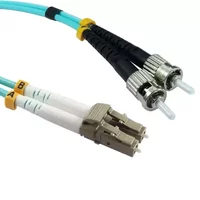 Cables Direct 10 MTR LC-ST MMD OM4 FIBRE CABLE