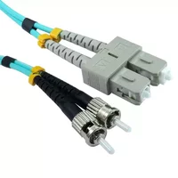 Cables Direct 10 MTR ST-SC MMD OM4 FIBRE CABLE