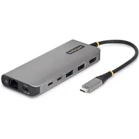 StarTech.com USB-C to HDMI Multiport Adapter with 140W PD Charging 4K 60Hz 5-Port USB 5Gbps Hub GbE Type-C Mini Dock for MacBook / Dell / Thinkpad / HP