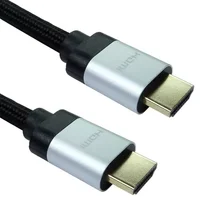 Cables Direct CDLHD8K-03SLV HDMI cable 3 m HDMI Type A (Standard) 2 x HDMI Type A (Standard) Black Silver