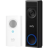 Eufy C31 2K Smart Video Doorbell & Chime - Black