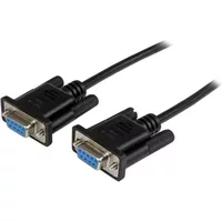 StarTech.com Female D-Sub 9-Pin to Female DB9 Serial Cable, 1 m Polyvinyl Chloride, SCNM Series