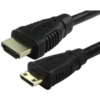 Cables Direct HDMI - HDMI Mini C 1m HDMI cable HDMI Type A (Standard) HDMI Type C (Mini) Black