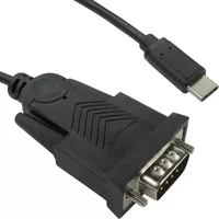 Cables Direct 1M USB-C to D9 RS232 Adapter