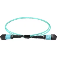 Cablenet MPO-12TC4MPO1 InfiniBand/fibre optic cable 1 m Aqua colour