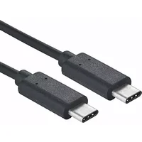 Cablenet 40-4302 USB cable USB 3.2 Gen 2 (3.1 Gen 2) 2 m USB C 20 Gbit/s 100 W Black