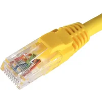 Cablenet 10m Cat5e RJ45 Yellow U/UTP LSOH 24AWG Snagless Booted Patch Lead
