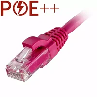 Cablenet 10m Cat6 RJ45 Pink U/UTP LSOH 24AWG Snagless Booted Patch Lead