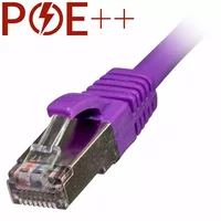 Cablenet 10m Cat6a RJ45 Violet S/FTP LSOH 26AWG Snagless Booted Patch Lead 10 m Cat6a S/FTP (S-STP) RJ-45 RJ-45 Violet