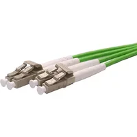 Cablenet 2m OM5 50/125 LC-LC Duplex Lime Green LSOH Fibre Patch Lead