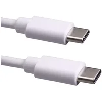 Cablenet 2m USB 3.1c Male - USB 3.1c Male White Cable USB cable USB 3.2 Gen 1 (3.1 Gen 1) USB C 5 Gbit/s 60 W