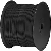 Cablenet Cat6 Black U/UTP PVC 24AWG Stranded Patch Cable 305m Box