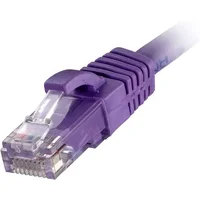 Cablenet CNL 100PK 2M C6 Vi UTP Ls 24AWG SB networking cable Violet Cat6 U/UTP (UTP) Round
