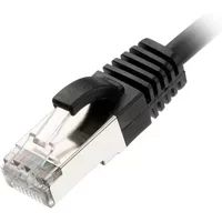 Cablenet CNL 10M C6a Bk UFTP Ls 30AWG Slim SB networking cable Black Cat6a U/FTP (STP) Round