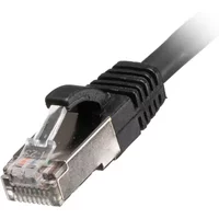 Cablenet CNL 5M C6a Bk SFTP Ls 26AWG SB networking cable Black Cat6a S/FTP (S-STP) Round