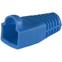 Cablenet RJ45 Cat6a Boot Blue 6.5mm
