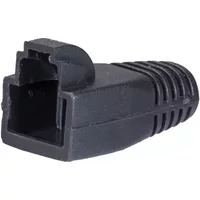 Cablenet RJ45 Snagless Boot 8mm Black for use with 22-2096