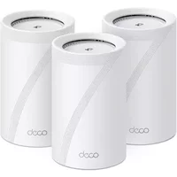 TP-Link Deco BE68 (3-pack) Tri-band (2.4 GHz / 5 GHz / 6 GHz) Wi-Fi 7 (802.11be) White Internal