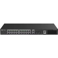 Ruijie Networks RG-ES228GS-P network switch Managed Gigabit Ethernet (10/100/1000) Power over Ethernet (PoE) Black