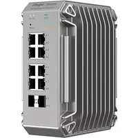 Ruijie Networks RG-NIS3100-8GT2SFP-HP network switch Managed L2 Gigabit Ethernet (10/100/1000) Power over Ethernet (PoE) Grey