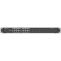Ruijie Networks RG-ES118GS-P-L network switch Unmanaged L2 Gigabit Ethernet (10/100/1000) Power over Ethernet (PoE) Black