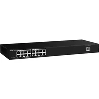 Ruijie Networks RG-ES200 Managed L2 Gigabit Ethernet (10/100/1000) Desktop/Wall-Mounting Black