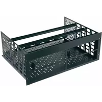 Middle Atlantic 4 RU Anodized Custom Shelf For (4) Sonos Amps 14 Inches Deep