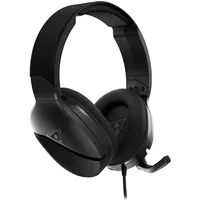 Turtle Beach Recon 200 Black Gen 2 Wired Amplified Gaming Headset - PS4 PS5 Xbox Series X or S One and PC Wired Gaming 20 - 20000 Hz 512.6 g Headset Black