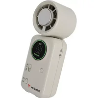 Verbatim Cool 'n' Go Ice Touch Mini Handheld Fan White / Silver - Portable Fans - Handheld Fans