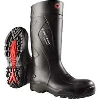 Dunlop Purofort+ Full Safety Wellington Boots 1Pr Black 14 C76204114