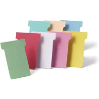 Nobo T-Card Size 2 Yellow PK100 - Dated Planners - T-Card Planners