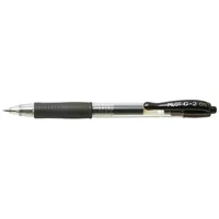Pilot G-2 Plus Begreen Gel Ink Rollerball Pen Medium Tip Black (Pk 12)