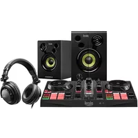 Hercules DJLearning Kit MK2 Digital Vinyl System (DVS) scratcher 2 channels Black