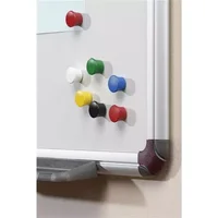 Nobo Magnetic Pin Assorted 18MM PK12 - Magnetic Pins - Whiteboard Magnets