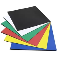 Nobo Magnetic Squares Assorted PK6 - Display Accessories - Magnetic Squares
