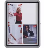 Nobo Prem+ Od Magn Lock Nbrd 9XA4 - Notice Boards - Outdoor Notice Boards