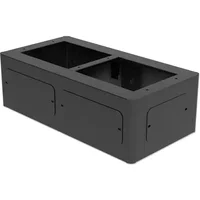 Manhattan Anti-Theft Pedestal for 11-Compartment Charging Kiosk (#181310) Pedestal Black Steel Manhattan 11-Compartment Charging Kiosk RoHS REACH