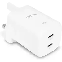 DICOTA D32187 mobile device charger Laptop, Smartphone, Tablet White AC Fast charging Indoor