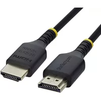 StarTech.com HDMI21-CBL-SLIM-50C HDMI cable 0.5 m HDMI Type A (Standard) Black