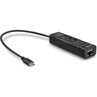 Lindy USB 3.2 Type C Hub and Gigabit Ethernet Converter