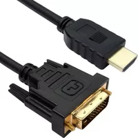 Cables Direct 7m HDMI-DVI-D Black