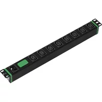APC Easy Rack PDU, Basic, Horizontal, 1 Phase, 3.7kW, 230V, 16A, 8 x C13 outlets, IEC60320 C20 inlet