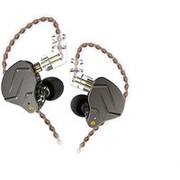Kz zsn pro 1ba 1dd auriculares internos hibridos de tecnologia hifi, auriculares metalicos de graves, auriculares deportivos c
