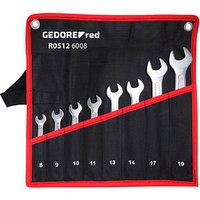 GEDOREred Doppelmaulschlüssel-Satz R05126008 3301081 8-teilig GEDOREred Doppelmaulschlüssel-Satz R05126008 3301081 8-teilig