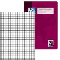OXFORD Schulheft Lineatur 28 kariert DIN A4 Innen- und Außenrand, 16 Blatt OXFORD Schulheft Lineatur 28 kariert DIN A4 Innen- und Außenrand, 16 Blatt